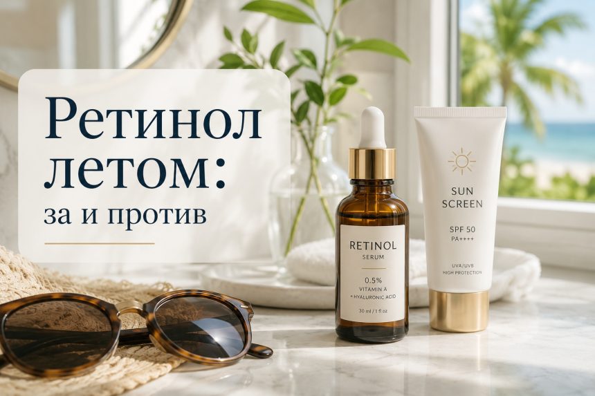 Можно ли использовать ретинол летом: последствия, мифы и как защитить кожу