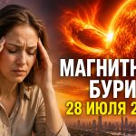 Магнитные бури 28 июля 2026 в Украине: прогноз солнечной активности на сегодня