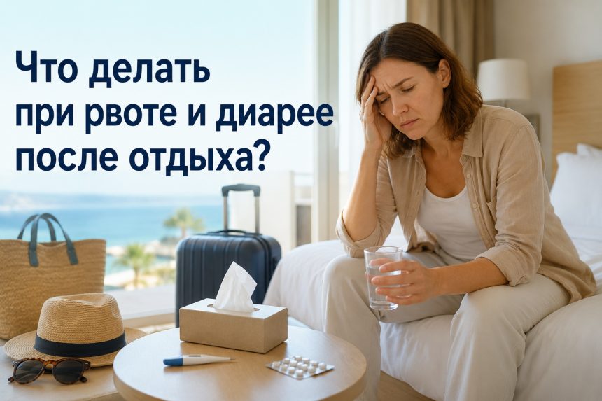 Рвота и понос после отдыха на море: что это может быть, опасные симптомы и что делать