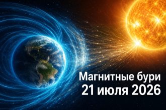 Магнитные бури 21 июля 2026 в Украине: прогноз солнечной активности на сегодня