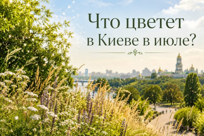 Аллергия и пыльца в Киеве 2026: что цветет в июле, как избежать и лечить симптомы