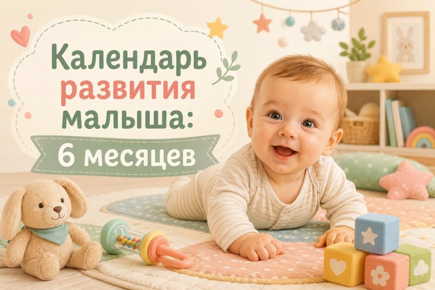 Что должен уметь ребенок в 6 месяцев: навыки, физическое развитие и тревожные признаки