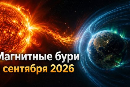Магнитные бури 1 сентября 2026 в Украине: прогноз солнечной активности на сегодня