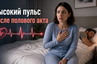 Сильное сердцебиение после секса: причины, на что указывает и когда обращаться к врачу