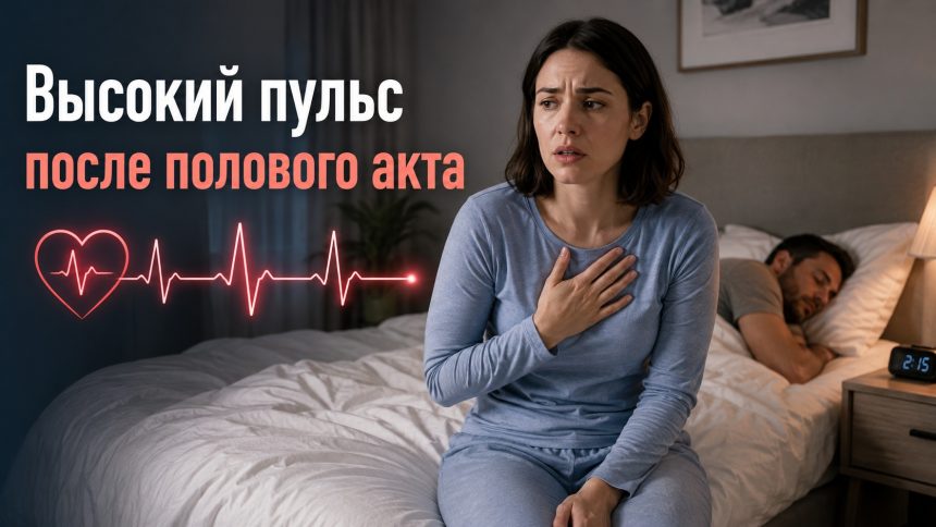 Сильное сердцебиение после секса: причины, на что указывает и когда обращаться к врачу