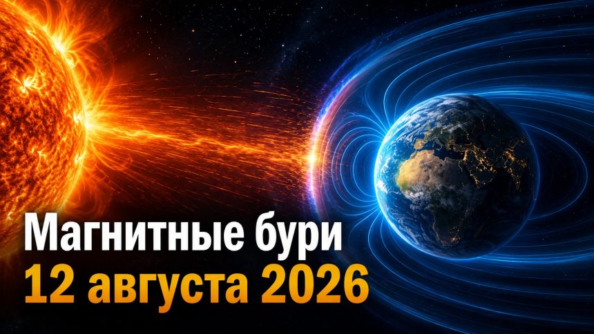 Магнитные бури 12 августа 2026 в Украине: прогноз солнечной активности на сегодня