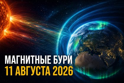 Магнитные бури 11 августа 2026 в Украине: прогноз солнечной активности на сегодня