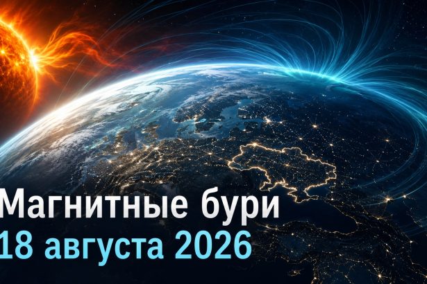 Магнитные бури 18 августа 2026 в Украине: прогноз солнечной активности на сегодня