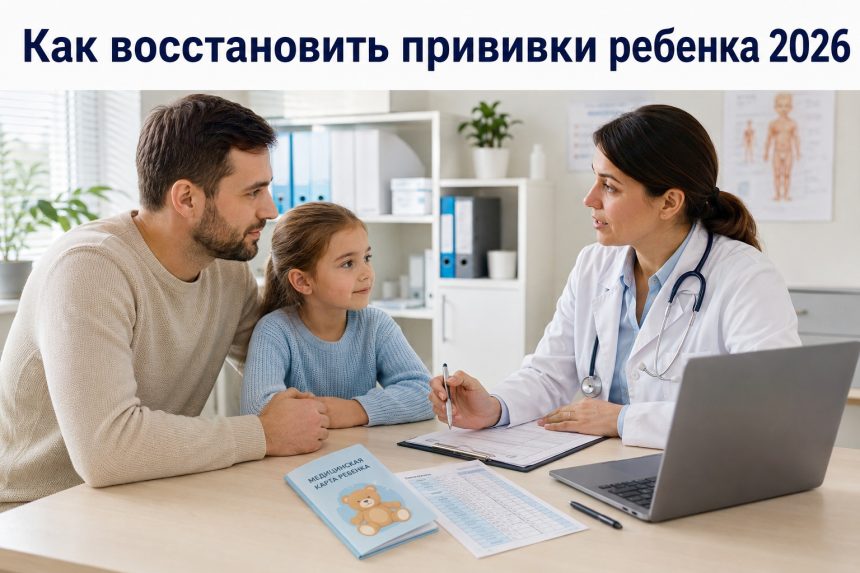 Потеряли карту прививок ребенка: где восстановить данные перед школой или садиком