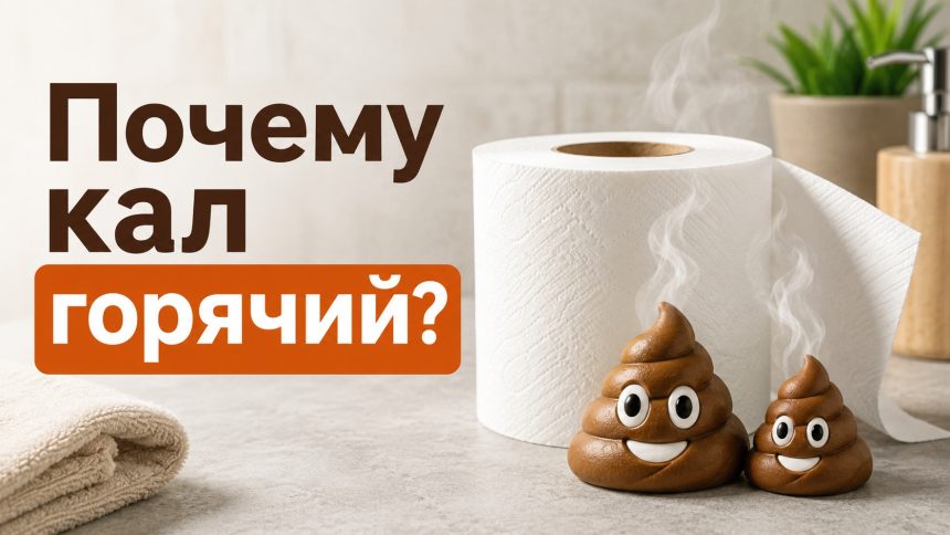 Почему кал бывает горячим: температура стула, диарея и воспаление кишечника