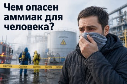 Утечка аммиака в Киеве: чем опасен газ для здоровья, симптомы отравления и первая помощь