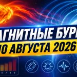 Магнитные бури 10 августа 2026 в Украине: прогноз солнечной активности на сегодня