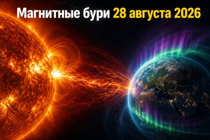 Магнитные бури 28 августа 2026 в Украине: прогноз солнечной активности на сегодня