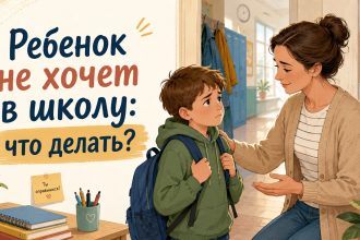 Ребенок не хочет идти в школу после каникул: как уменьшить тревогу и стресс