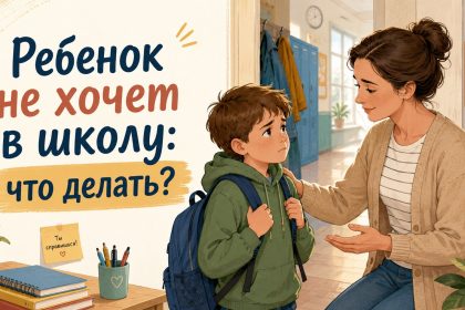 Ребенок не хочет идти в школу после каникул: как уменьшить тревогу и стресс