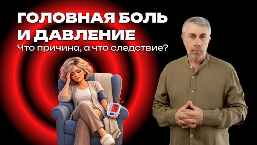 Доктор Комаровский о головной боли и давлении: почему высокие цифры на тонометре не всегда причина боли