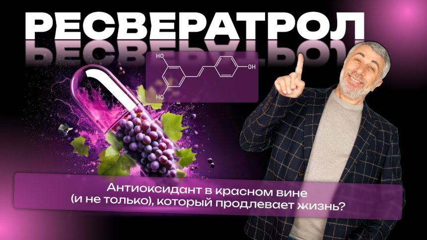 Доктор Комаровский объяснил, помогает ли ресвератрол жить дольше и стоит ли ради него пить красное вино