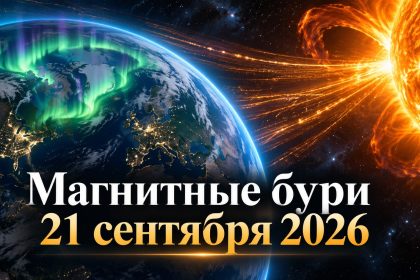 Магнитные бури 21 сентября 2026 в Украине: прогноз солнечной активности на сегодня