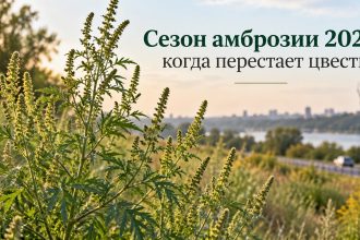 Когда закончится амброзия в Украине в 2026 году: сроки цветения по регионам и когда станет легче аллергикам