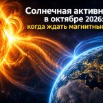 Магнитные бури октябрь 2026 в Украине: прогноз солнечной активности на месяц