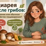Диарея после грибов: причины, симптомы отравления и когда нужно обратиться к врачу