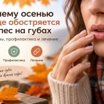 Почему осенью чаще обостряется герпес на губах: причины, профилактика и лечение