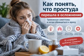 Как понять, что простуда перешла в осложнение: тревожные симптомы и когда обращаться к врачу