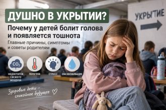 Почему ребенку становится плохо в школьном укрытии: головная боль, тошнота и качество воздуха