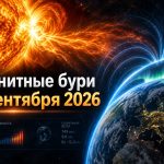 Магнитные бури 17 сентября 2026 в Украине: прогноз солнечной активности на сегодня