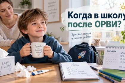 Сколько ребенок заразен после ОРВИ и когда можно возвращаться в школу