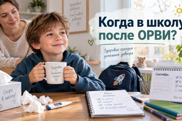 Сколько ребенок заразен после ОРВИ и когда можно возвращаться в школу