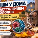 Мыши возле дома осенью: какие инфекции они переносят и как защититься