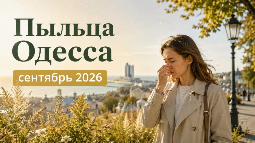 Аллергия и пыльца в Одессе 2026: что цветет в сентябре, как избежать и лечить симптомы
