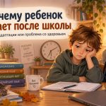 Почему ребенок постоянно устает после школы: норма адаптации или проблема со здоровьем