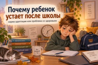 Почему ребенок постоянно устает после школы: норма адаптации или проблема со здоровьем
