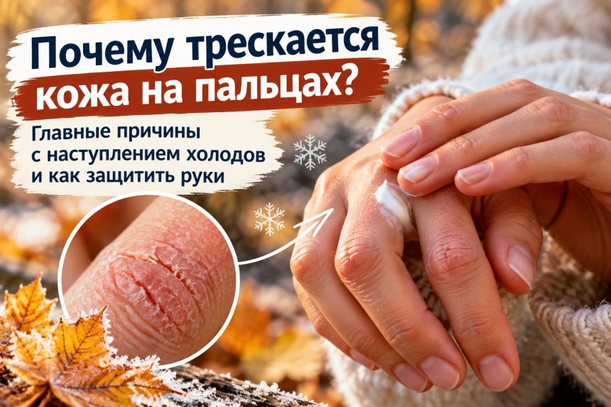 Трескаются пальцы рук с приходом холодов: аллергия, экзема или сухость кожи