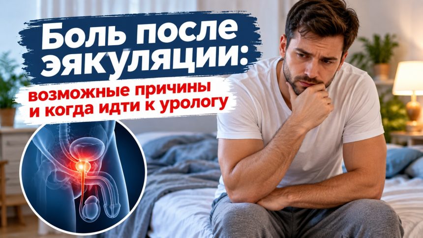 Боль после эякуляции у мужчин: возможные причины и когда нужен уролог