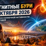 Магнитные бури 1 октября 2026 в Украине: прогноз солнечной активности на сегодня