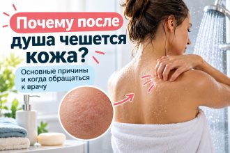 Почему после душа чешется кожа без сыпи: основные причины зуда и когда нужно обследование