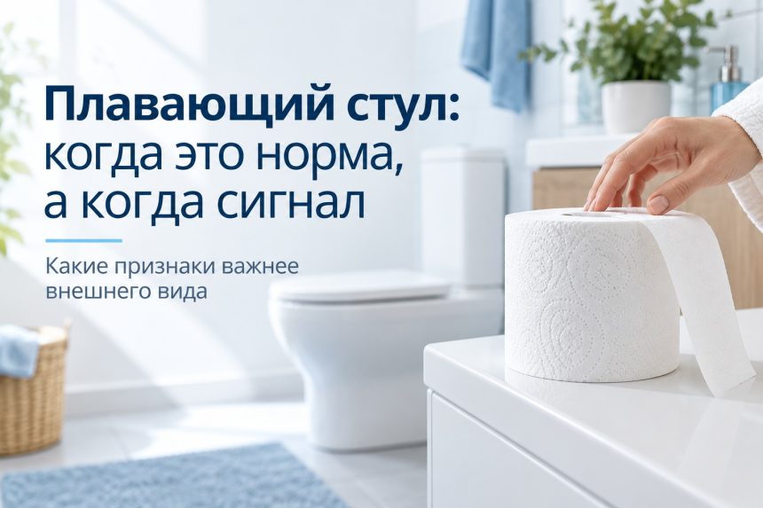 Жирный и плавающий стул: почему так бывает и какие признаки важнее самого вида