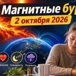 Магнитные бури 2 октября 2026 в Украине: прогноз солнечной активности на сегодня