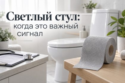 Почему стул стал светлым или серым: какие изменения цвета действительно важны и когда стоит обратиться к врачу