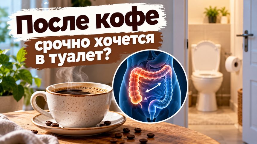 Почему после кофе срочно хочется в туалет: что известно о гастроколическом рефлексе