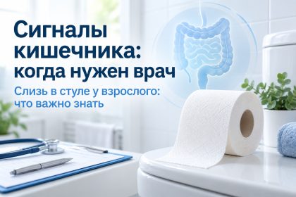 Слизь в стуле у взрослого: когда это нормально, какие болезни возможны и когда идти к гастроэнтерологу