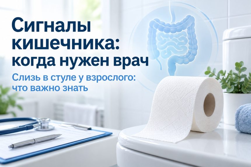 Слизь в стуле у взрослого: когда это нормально, какие болезни возможны и когда идти к гастроэнтерологу