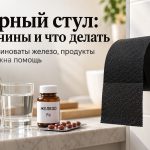 Черный стул у взрослого: причины, что делать и когда нужна срочная помощь