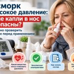 Капли и спреи от насморка при гипертонии: какие вещества в составе могут повышать давление