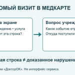 Условная запись на экране и вопросы учреждению о ее происхождении