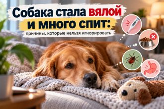 Собака стала вялой и много спит: почему это происходит и какие симптомы нельзя игнорировать