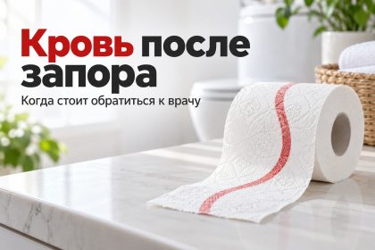 Стул с красными прожилками после запора: почему появляется кровь и какие симптомы нельзя игнорировать